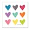 Stupell Industries Watercolor Cute Hearts Love Wood Wall Plaque